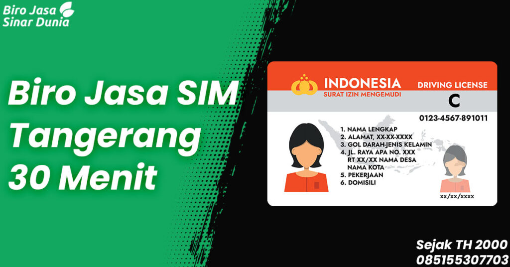 Biro Jasa SIM Tangerang