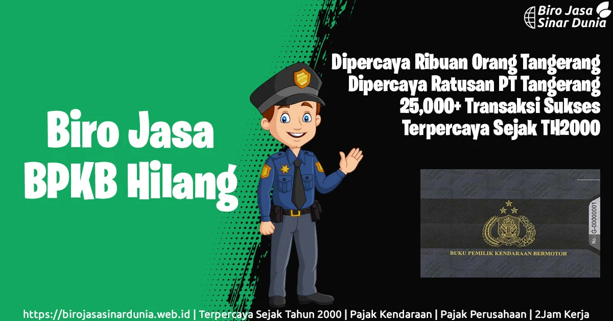 Biro Jasa BPKB Hilang
